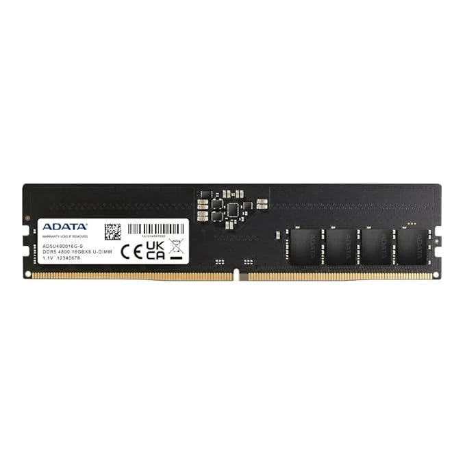 ADATA 32GB CL40 DDR5 4800MHz U-DIMM Desktop RAM (AD5U480032G-S) - Image 3