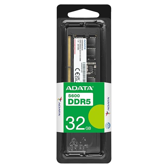 ADATA 32GB CL46 DDR5 5600MHz U-DIMM Desktop RAM (AD5U560032G-S) - Image 4