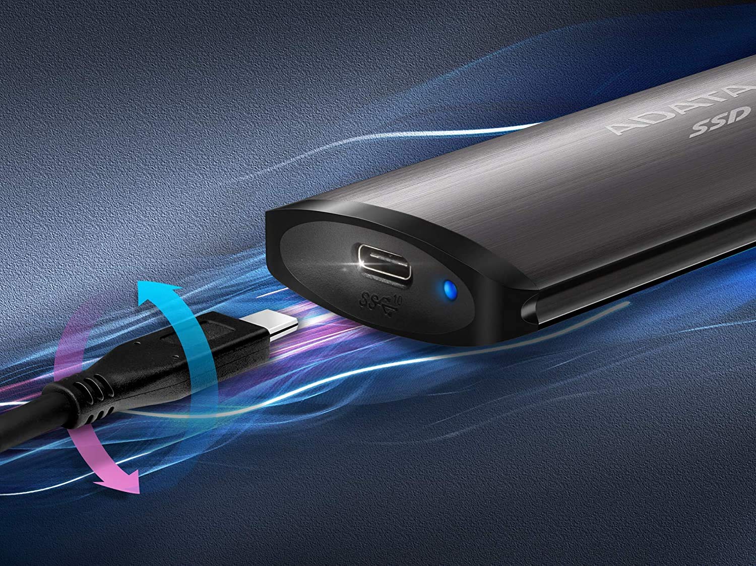 ADATA ASE760-2TU32G2-CBK 2TB/Gen2/Type-C/Black External SSD - Image 5