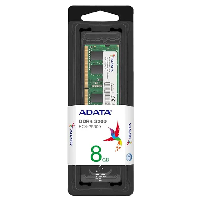 ADATA Premier 8GB DDR4 3200MHz SODIMM Laptop RAM (AD4S32008G22-SGN) - Image 2