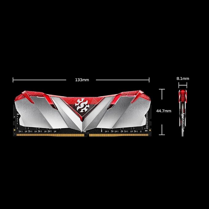 ADATA XPG Gammix D30 Red 16GB CL16 DDR4 3200 MHz RAM (AX4U320016G16A-SR30) - Image 3