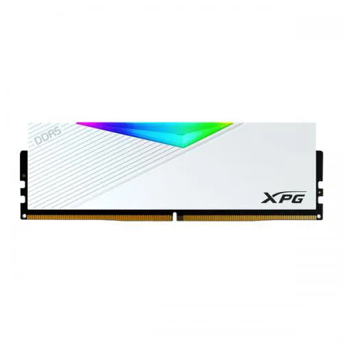ADATA XPG Lancer AX5U5600C3616G-CLARWH RGB Series 16GB DDR5 5600MHz Desktop RAM (White) - Image 2