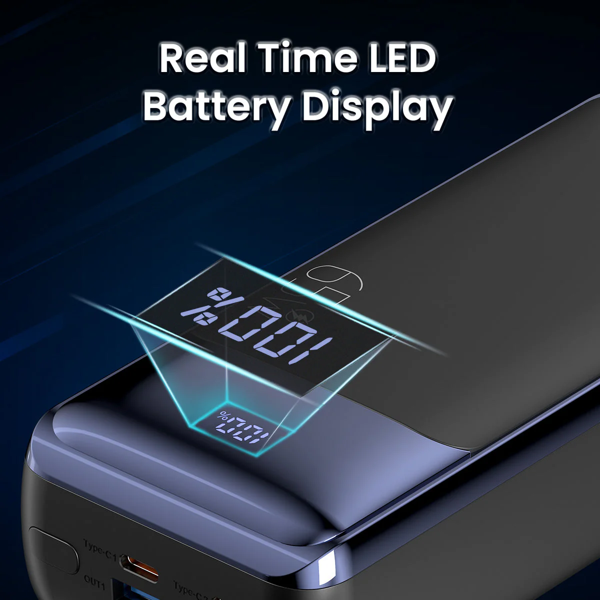 PORTRONICS Ampbox 10K 27 K Powerbank Laptop Charging | 27000mAh capacity | LED Battery Display | Safe & Smart Charging - Image 28
