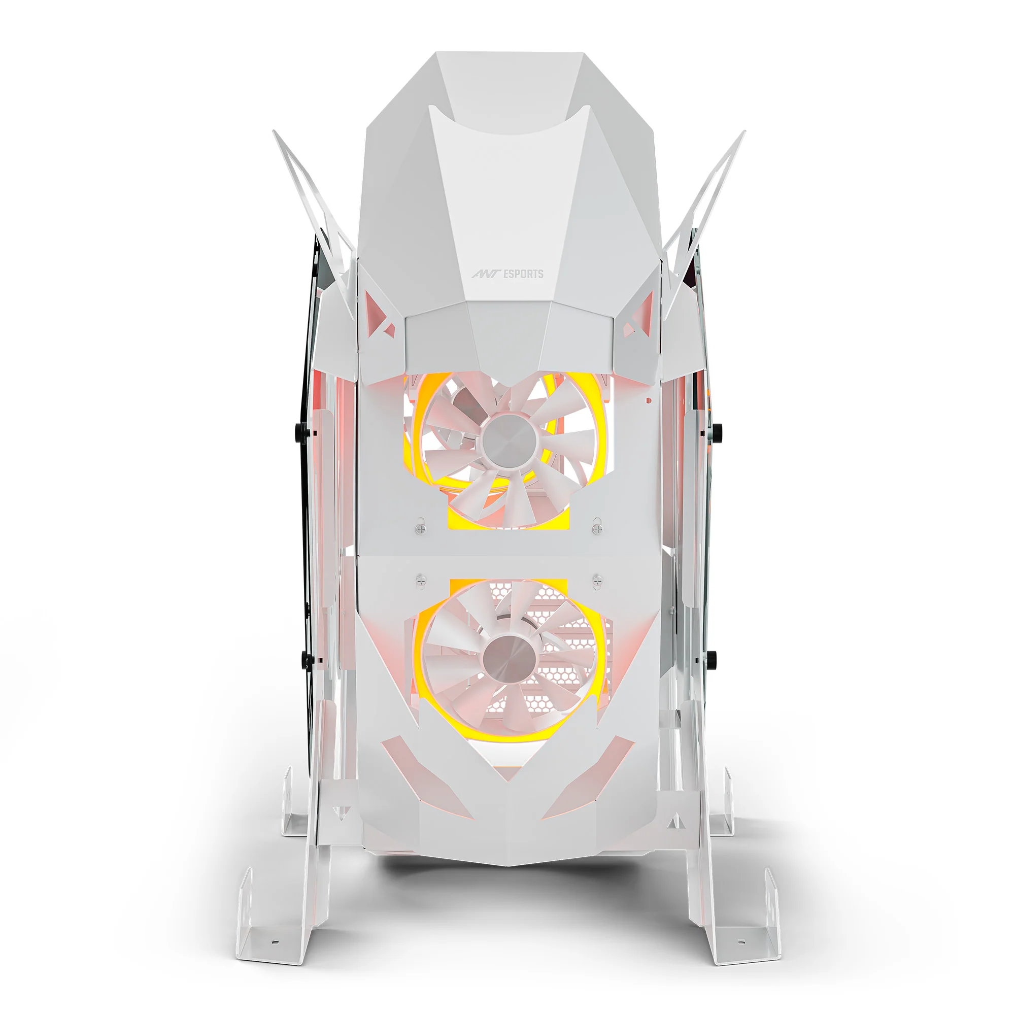 Ant Esports Cypher G5 Mid-Tower Gaming Cabinet – White - Image 3