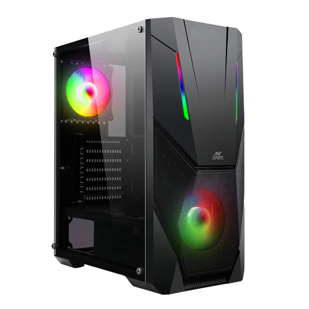Ant Esports ICE-211TG Cabinet - Black