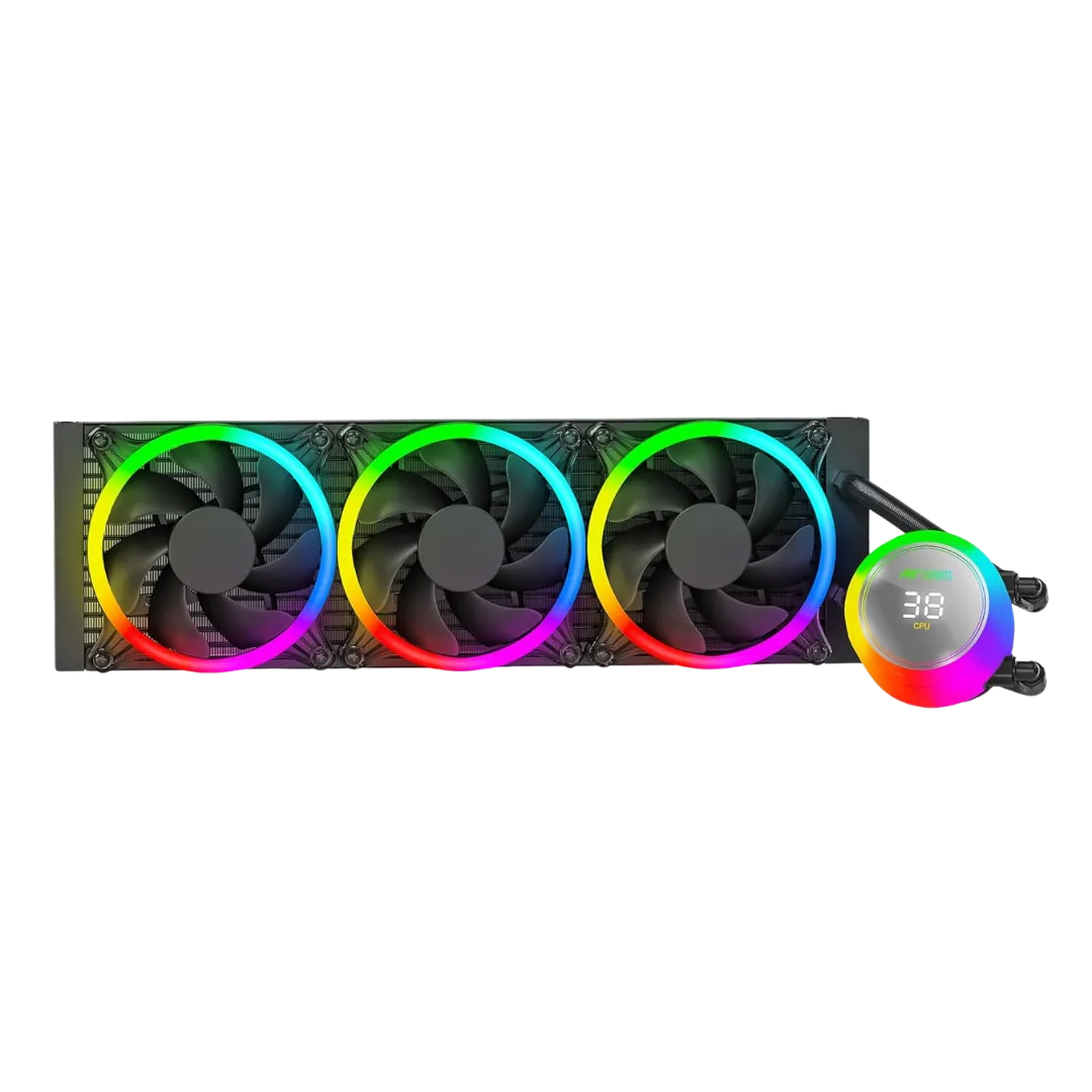 Ant Esports ICE Chroma 360 ARGB 360mm CPU Liquid Cooler (Black)