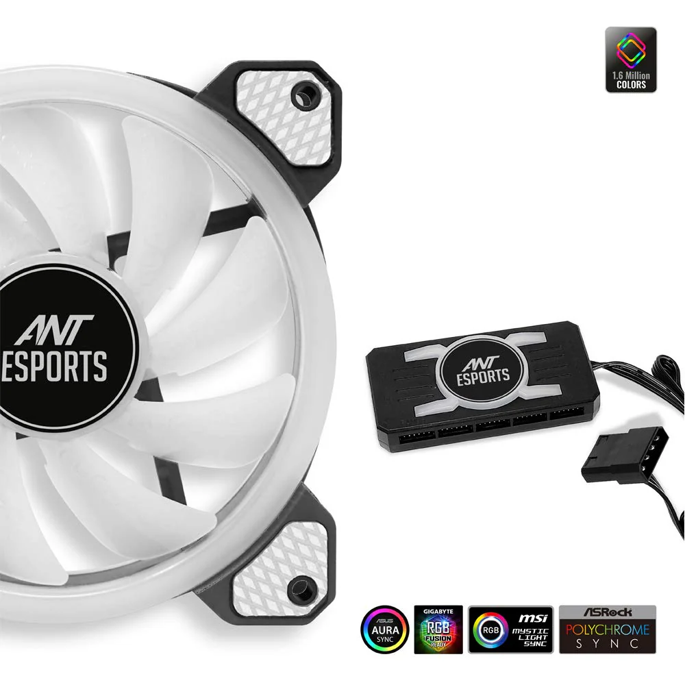 Ant Esports Superflow 120 Kit ARGB (Triple Pack) - Image 4