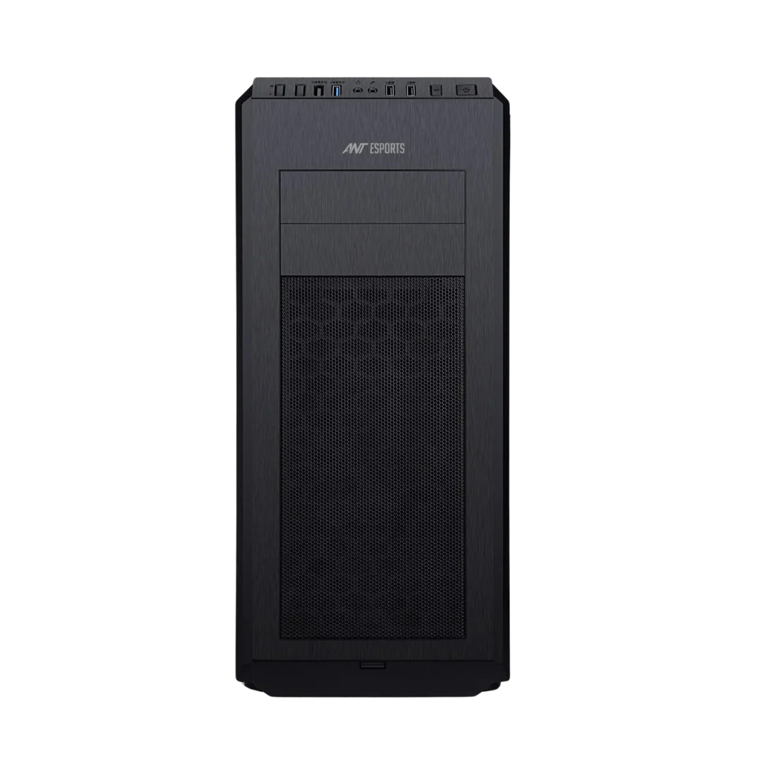 Ant Esports VANGUARD Black E-ATX Chassis 10.5kg 53.5×28×49.5cm