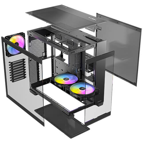 ANTEC C8 ARGB Full Tower Gaming Cabinet (Black) - Image 13