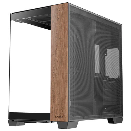 ANTEC C8 Wood Full Tower Gaming Cabinet (Black) - Image 3