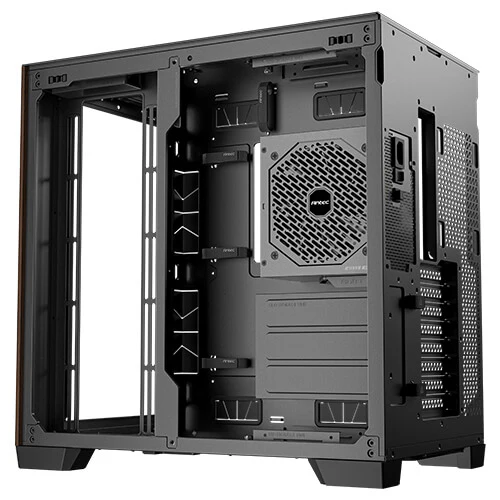 ANTEC C8 Wood Full Tower Gaming Cabinet (Black) - Image 8