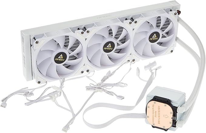 ANTEC Symphony 360 ARGB CPU Liquid Cooler (White) - Image 2