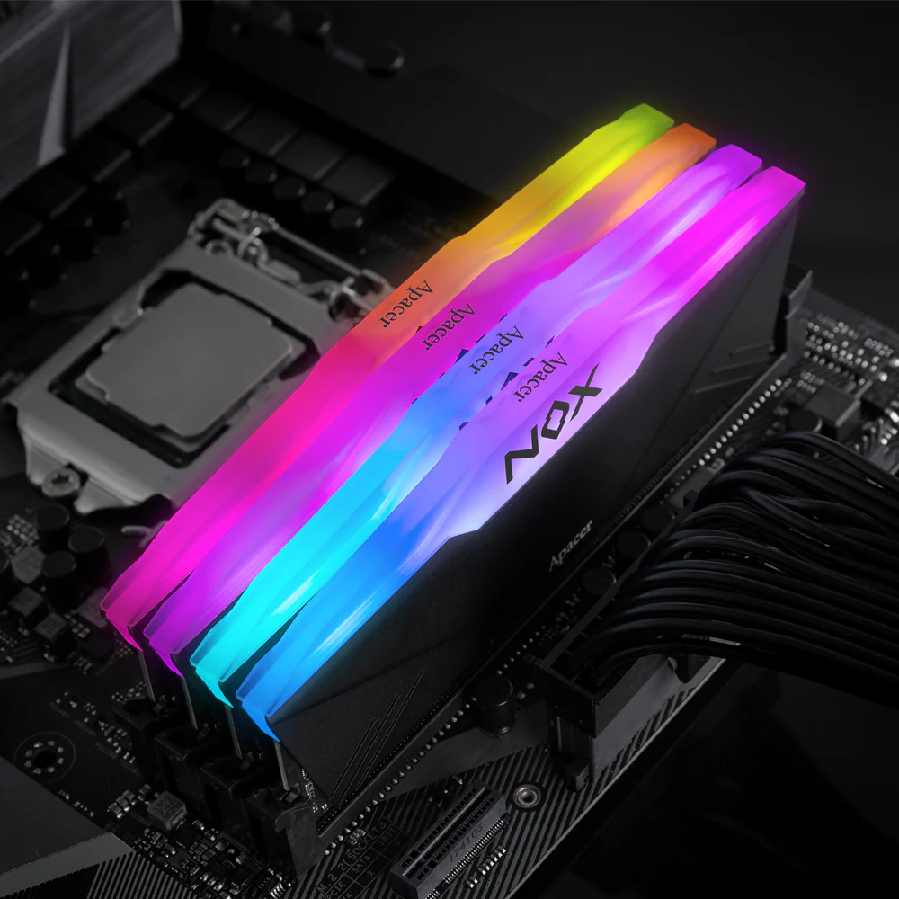 Apacer Gaming Memory Module NOX RGB DDR4 8GB 3200MHz RAM - Image 4
