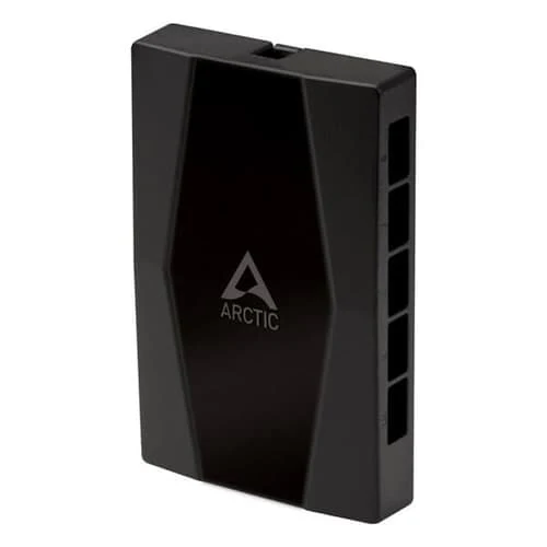 Arctic 10 Port PWM Cabinet Fan Hub with SATA Powered (Black) - Image 2