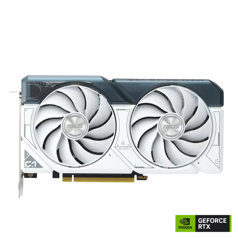 ASUS Dual GeForce RTX 4060 Ti White OC Edition 8GB GDDR6 128-Bit Gaming Graphics Card