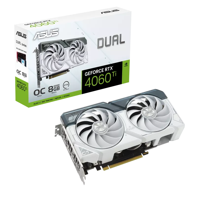 ASUS Dual GeForce RTX 4060 Ti White OC Edition 8GB GDDR6 128-Bit Gaming Graphics Card - Image 11