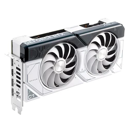 ASUS Dual GeForce RTX 4070 SUPER White OC 12GB GDDR6X 192-Bit Edition Graphic Graphics Card - Image 2