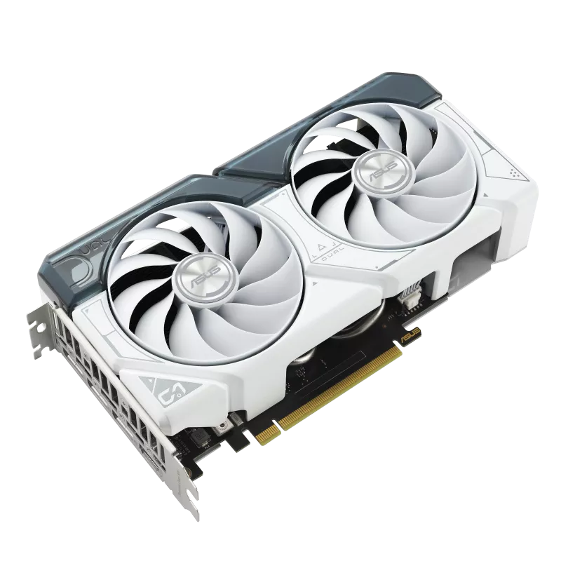 ASUS Dual GeForce RTX4060 White OC Edition 8GB GDDR6 128-Bit Gaming Graphics Card - Image 2
