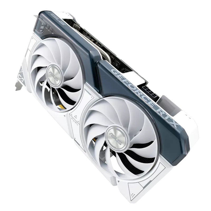 ASUS Dual GeForce RTX4060 White OC Edition 8GB GDDR6 128-Bit Gaming Graphics Card - Image 3