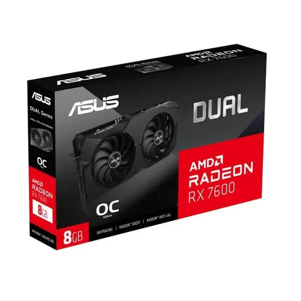 ASUS Dual Radeon RX 7600 OC Edition 8GB GDDR6 128-Bit Gaming Graphics Card - Image 5