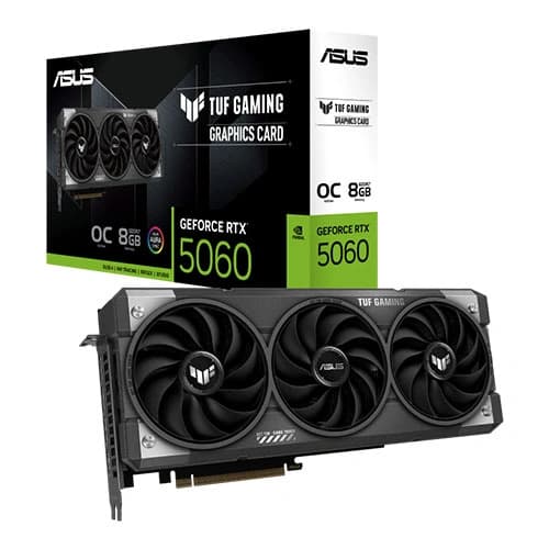 ASUS GeForce TUF Gaming RTX 5060 OC 8GB GDDR7 Graphics Card