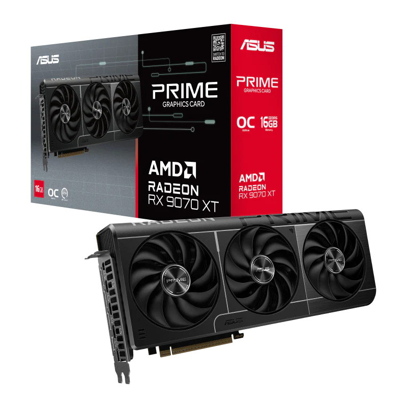 ASUS Prime Radeon RX 9070 XT OC Edition 16GB GDDR6 256-Bit Gaming Graphics Card - Image 11