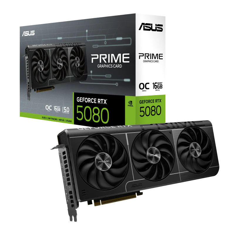 ASUS Prime RTX 5080 OC 16GB GDDR7 Graphics Card - Image 2