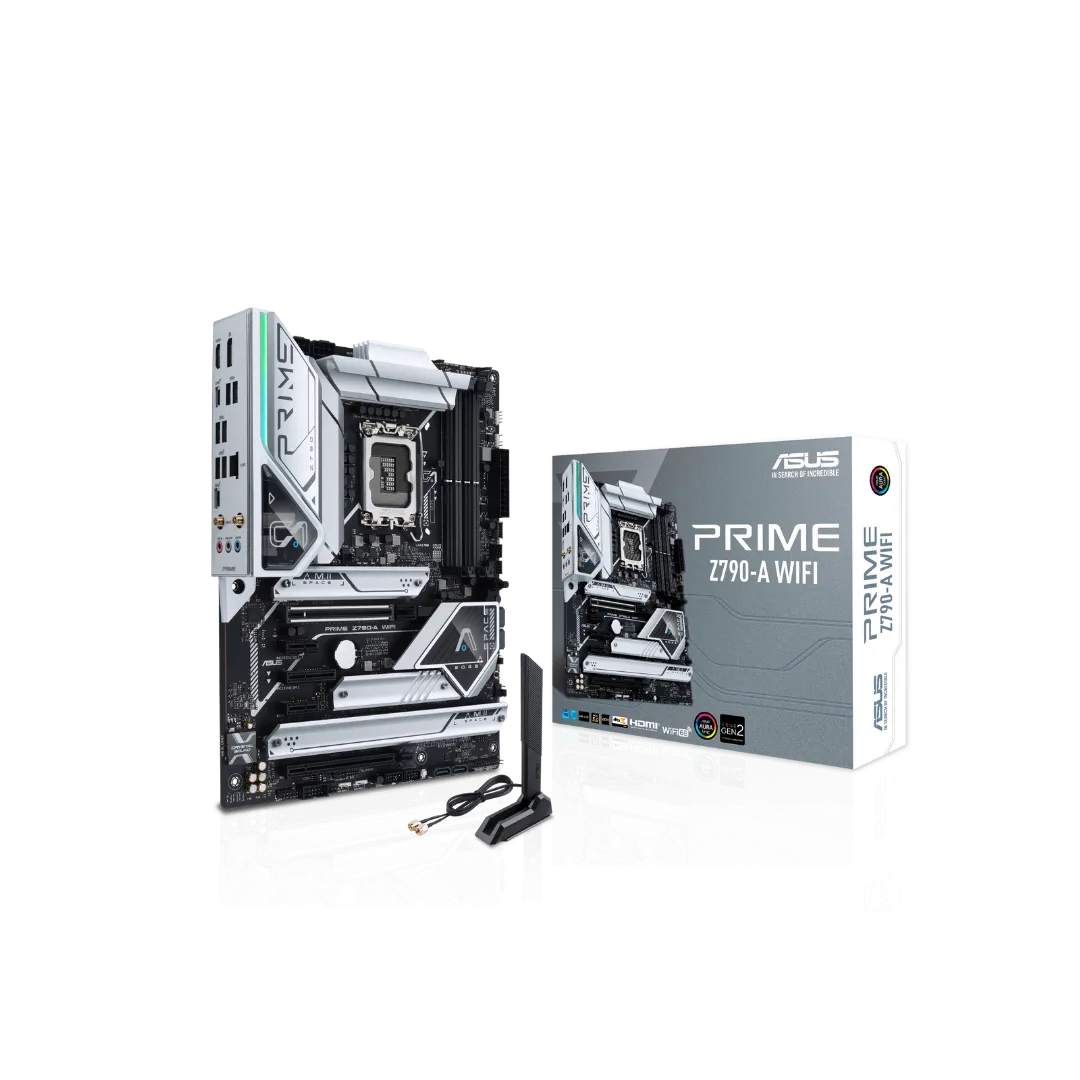 ASUS PRIME Z790-A WIFI Motherboard - DDR5, PCIe 5.0, Intel 13th Gen Ready