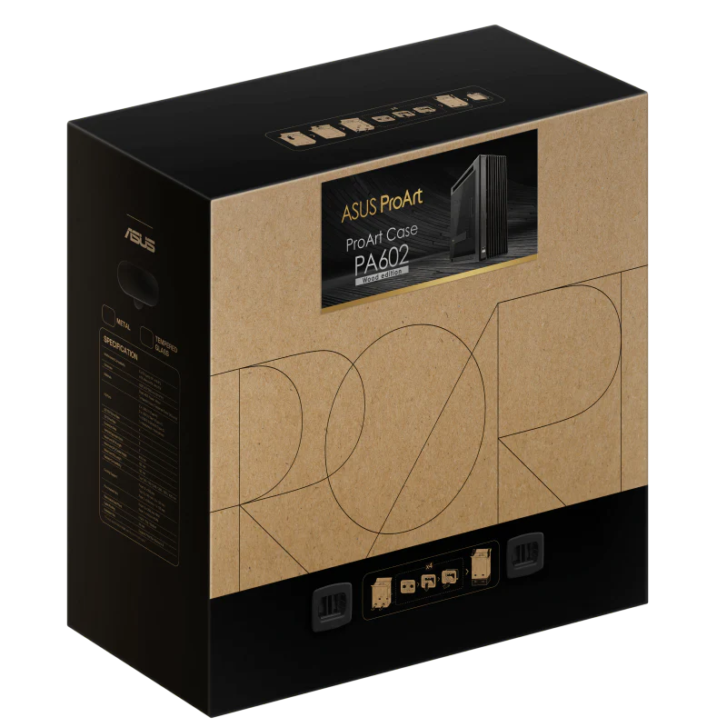 ASUS ProArt PA602 Wood Edition combines artistic design with modern PC case - Image 10
