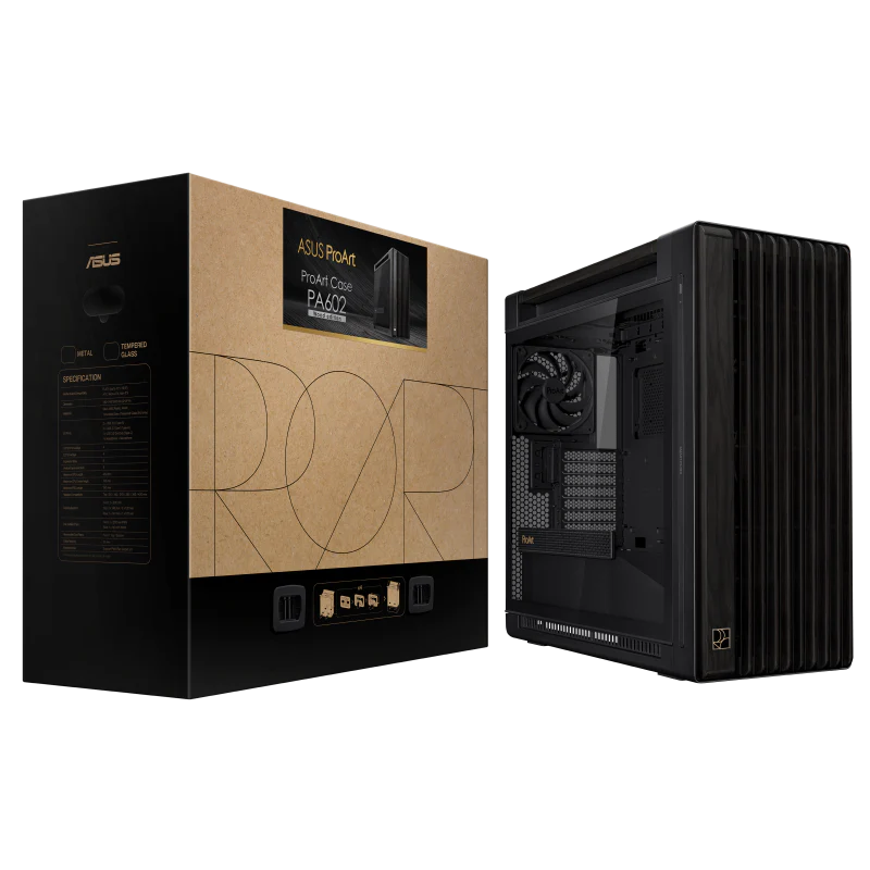 ASUS ProArt PA602 Wood Edition combines artistic design with modern PC case - Image 9