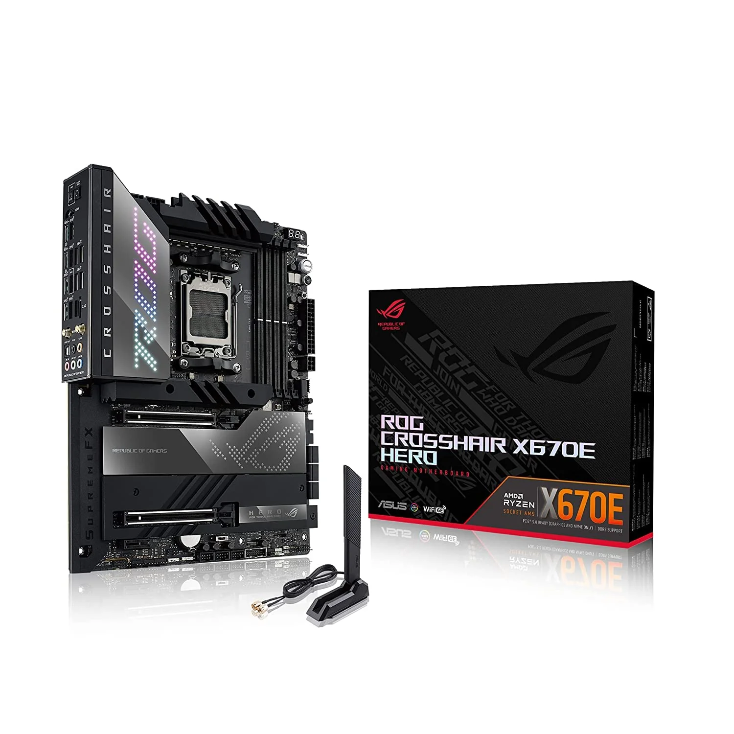 Asus ROG Crosshair X670E Hero (Wi-Fi) Motherboard