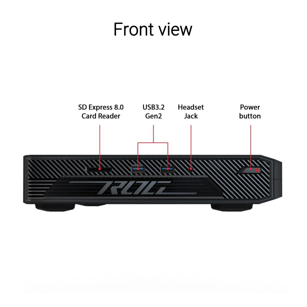 ASUS ROG NUC with NVIDIA GeForce /DDR5/5600MHz/Intel Core Ultra 7 155H Processor (RNUC14SRKU7168A0I) - Image 4