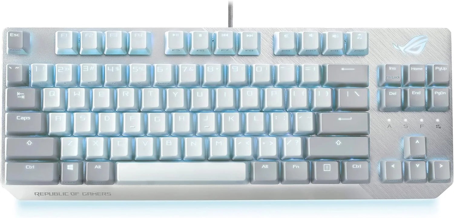 ASUS ROG Strix Scope NX TKL Moonlight White Gaming Keyboard - Image 3