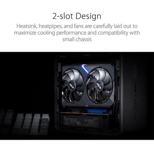 ASUS RTX 3060 Dual OC V2 LHR 12GB GDDR6 192-Bit Gaming Graphics Card - Image 3