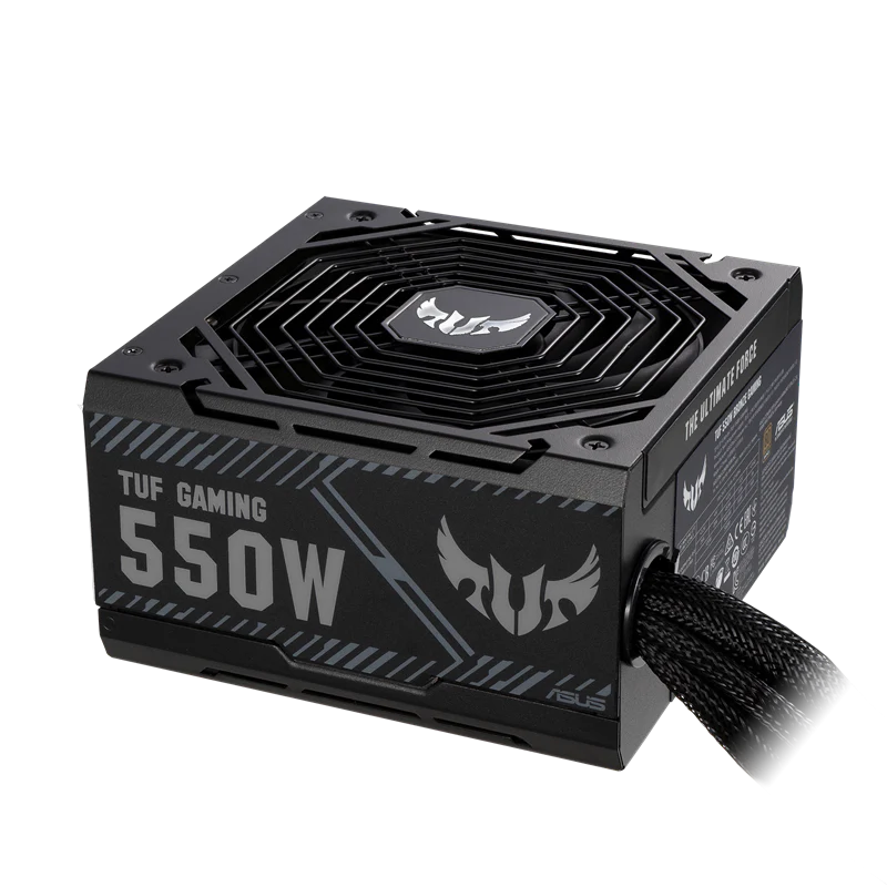 ASUS TUF Gaming 550W Bronze PSU delivers stable power for gaming PCs