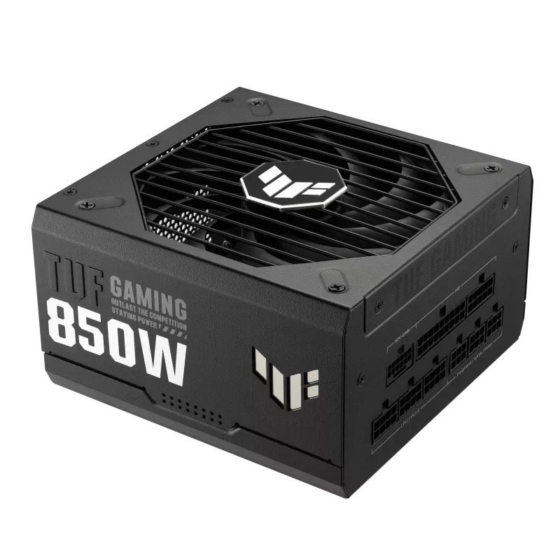 ASUS TUF Gaming 850G Gold PSU delivers stable power for gaming PCs