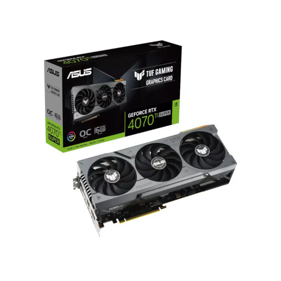 ASUS TUF GeForce RTX 4070 Ti Super OC 16GB GDDR6X 256-Bit Edition Gaming Graphics Card - Image 4