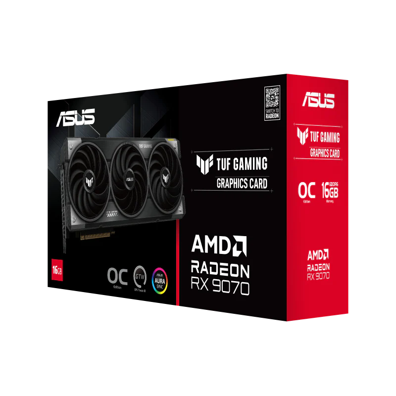 ASUS TUF Radeon RX 9070 OC Edition 16GB GDDR6 256-Bit Gaming Graphics Card - Image 12