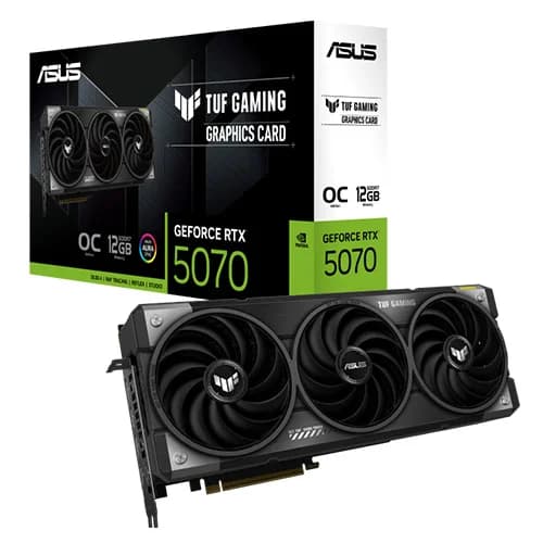 ASUS TUF RTX 5070 OC 12GB GDDR7 256-Bit Gaming Graphics Card - Image 5