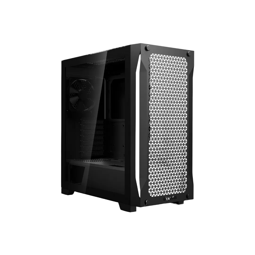 GAMDIAS ATHENA P1 Lite Black Case with 1 Fan