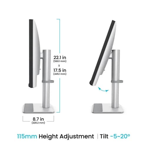 BenQ MA270U 27 Inch QHD Thunderbolt 4 USB-C IPS Monitor for MacBook - Image 6