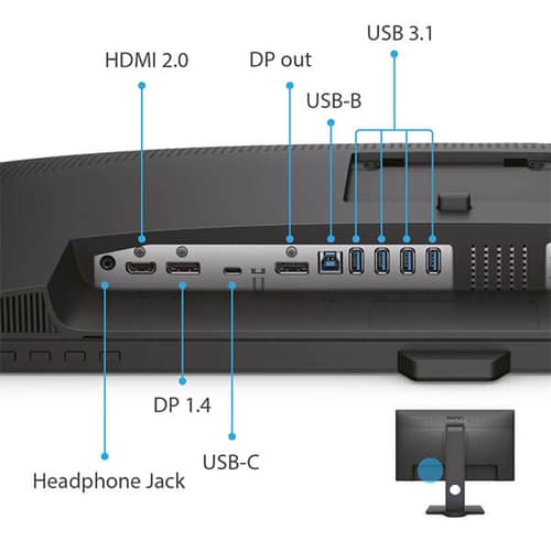 BenQ PD2705Q 27 Inch Graphic Designers Monitor - Image 6