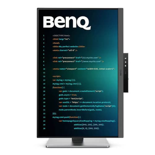 BenQ RD240Q 24 Inch QHD Dual Coding Monitor with Ergo Design - Image 9