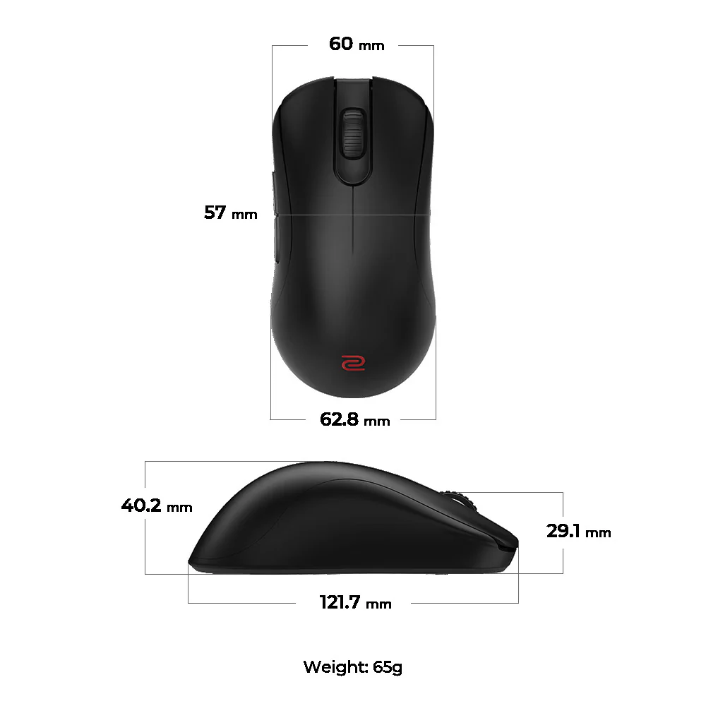 BenQ Zowie ZA13-DW 4K Wireless Small Size Gaming Mouse - Image 6