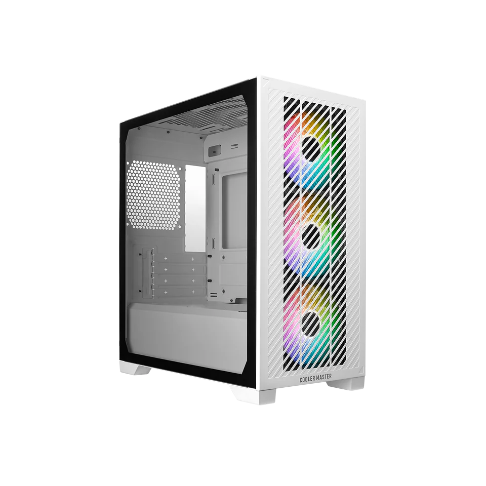 Cooler Master Elite 301 ARGB Cabinet - White - Image 3