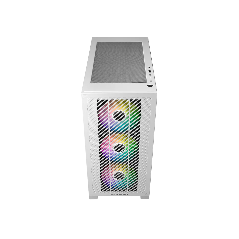 Cooler Master Elite 301 ARGB Cabinet - White - Image 4