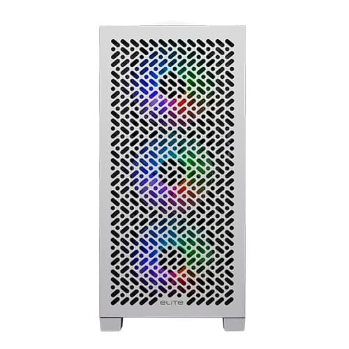 Cooler Master Elite 302 ARGB M-ATX Mini Tower Gaming Cabinet (White) - Image 2
