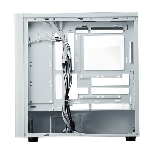 Cooler Master Elite 502 ARGB E-ATX Mid Tower Gaming Cabinet (White) - Image 4