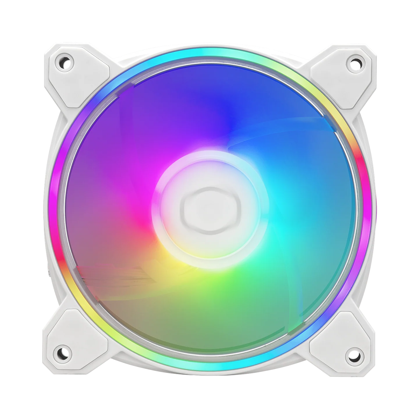 Cooler Master MasterFan MF120 Halo 2 White PWM ARGB Cabinet Fan (Single Pack)