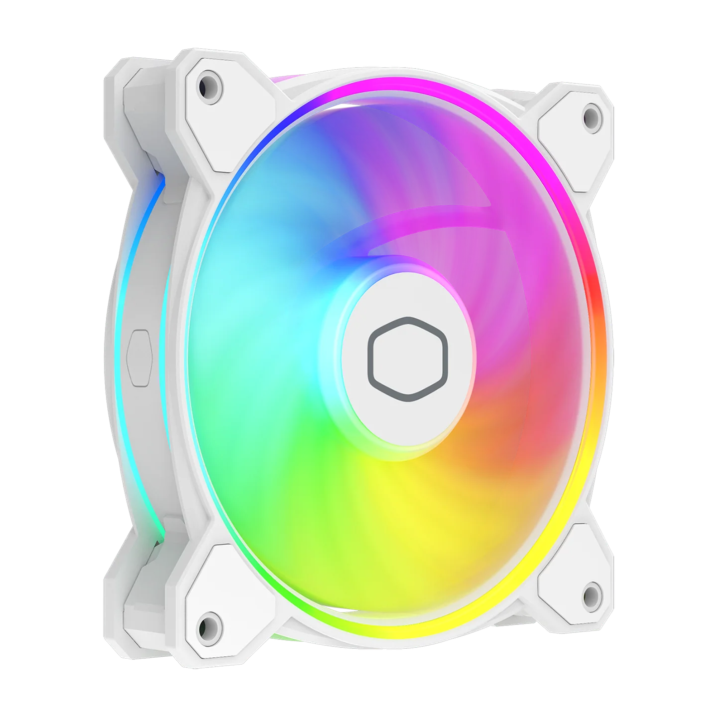 Cooler Master MasterFan MF120 Halo 2 White PWM ARGB Cabinet Fan (Single Pack) - Image 2